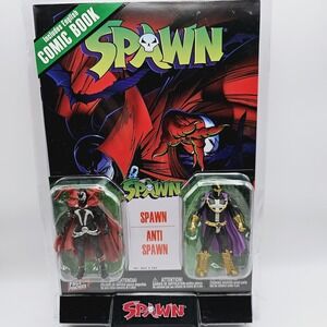 McFarlane Page Punchers 3" Figure 2 Pack Spawn & Anti Spawn NEW